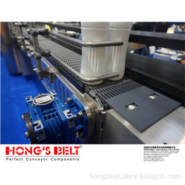The Raised up Modular Conveyor Belt with Finger Plate